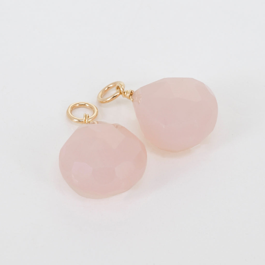 roze calcedoon bedel 