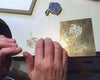 zilveren broche