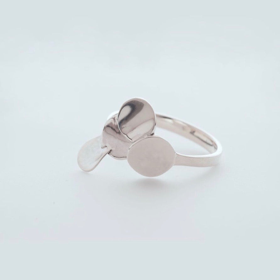 zilveren ring forty love